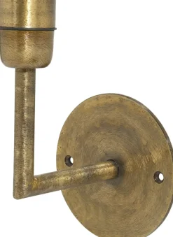 BASE Vägglampa 13cm Beaten Guld