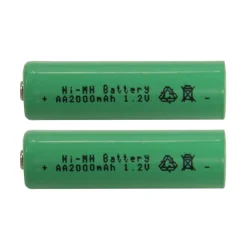 BATTERI 2-Pack Laddbart AA 1,2V 2000mAh Ni-MH