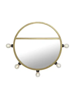 BEA Spegellampa 5L 45cm Guld/Svart