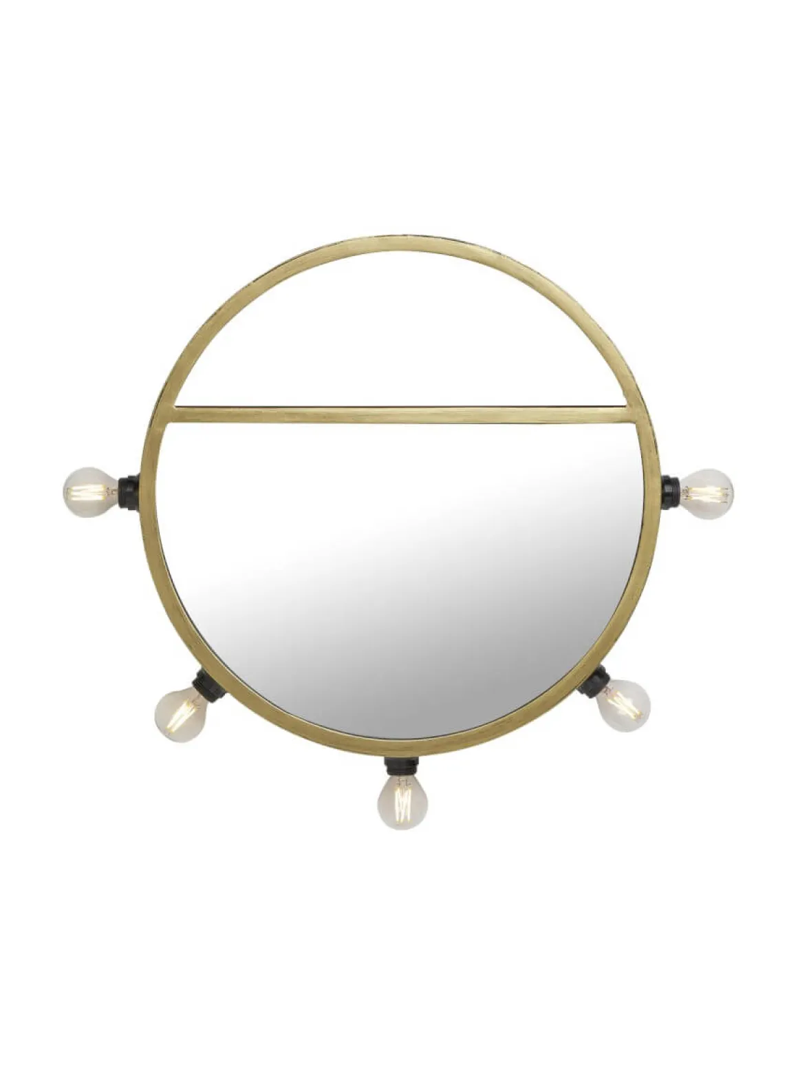 BEA Spegellampa 5L 45cm Guld/Svart