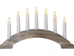 BEA Träljusstake 39cm Brun