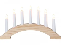 BEA Träljusstake 39cm Natur