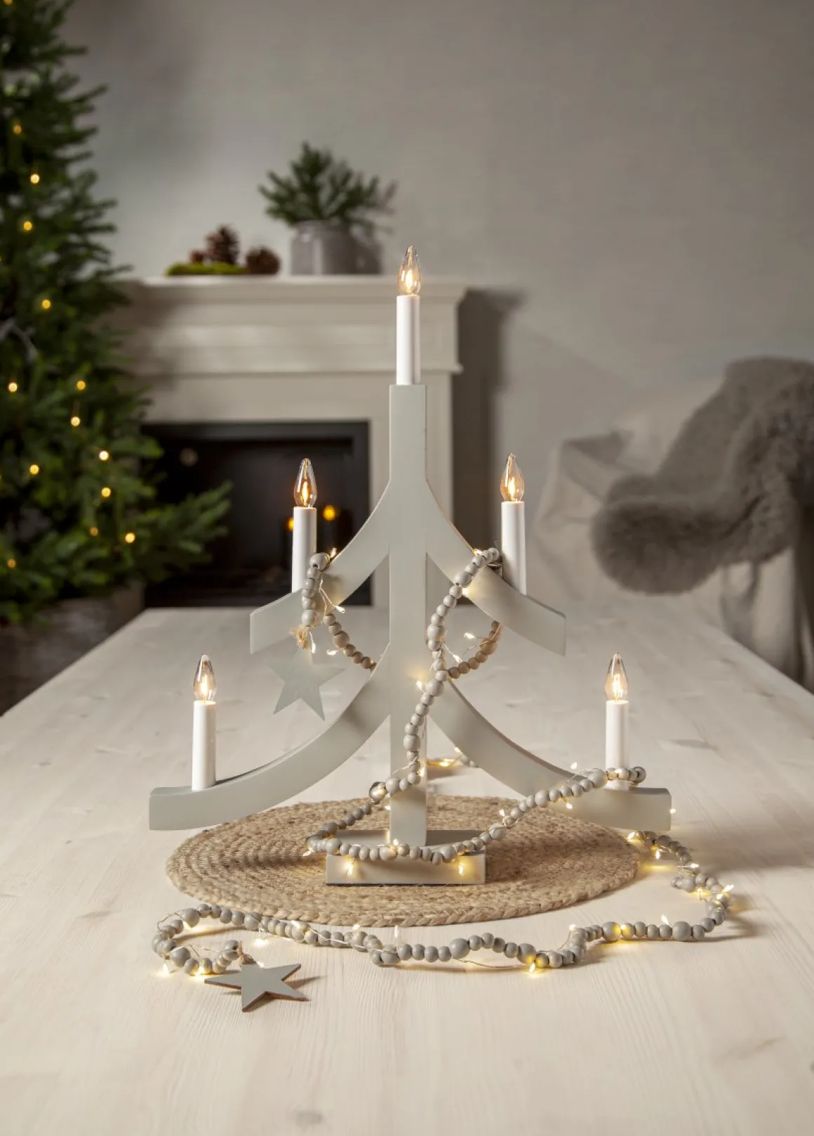 BEADY Ljusslinga 150cm 20LED Greige