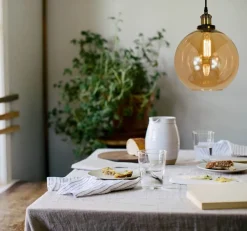 BEATRICE Takpendel 25cm Antik/Amber