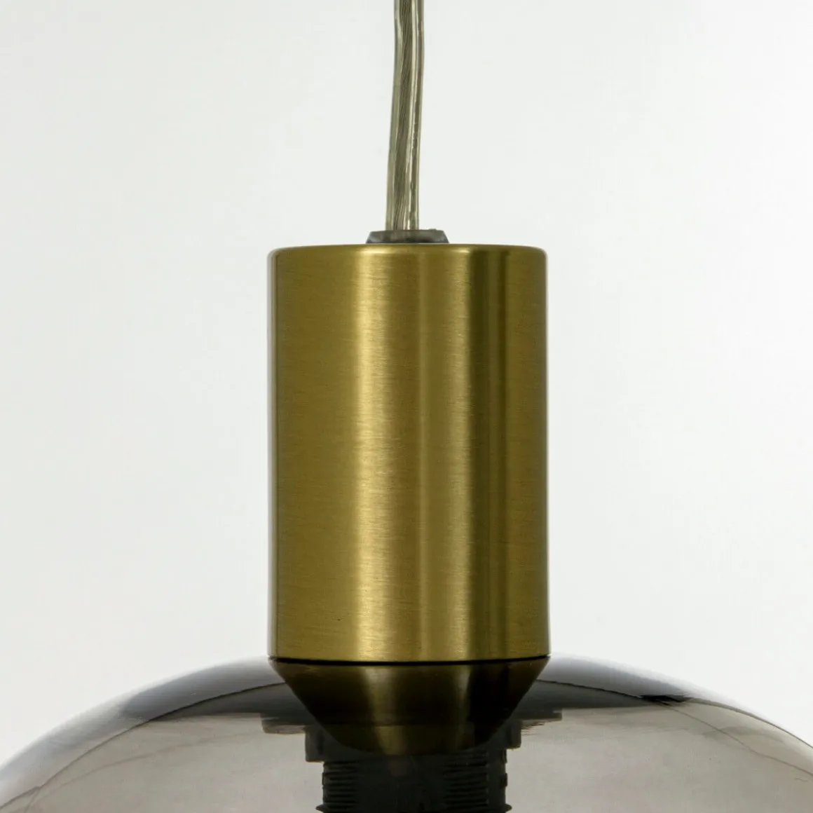 BELL Fönsterlampa 16cm Matt Mässing/Rök