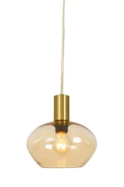 BELL Fönsterlampa 16cm Matt Mässing/Amber