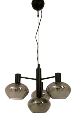 BELL Taklampa 4:a 47cm Svart/Rökgrå
