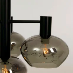 BELL Taklampa 4:a 47cm Svart/Rökgrå