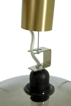 BELL Taklampa 35cm Matt Mässing/Rök