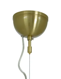 BELL Taklampa 35cm Matt Mässing/Rök