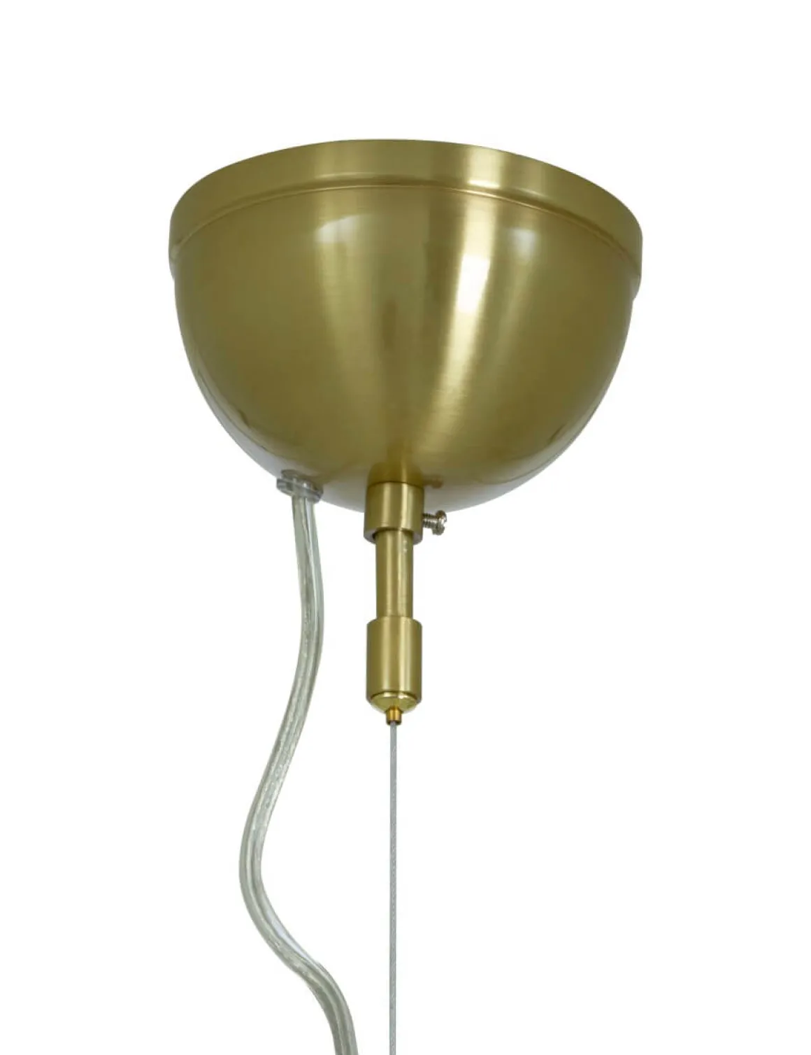 BELL Taklampa 35cm Matt Mässing/Rök