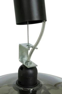 BELL Taklampa 35cm Svart/Rökgrå