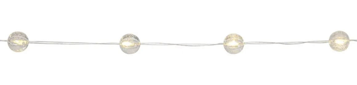 BERRY Ljusslinga Batteri 5m 50LED Varmvit/Transparent