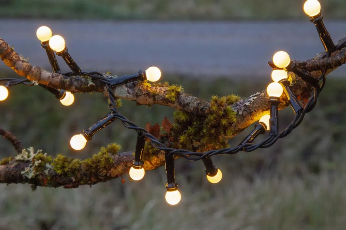 BERRY MINI Ljusslinga 700L 14m Svart/Varmvit IP44