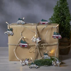 BILLY Ljusslinga Batteri 1,8m 10LED Varmvit/Flerfärgad