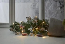 BILLY Ljusslinga Batteri 1,8m 10LED Varmvit/Flerfärgad