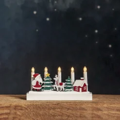 BILLY Ljusstake Batteri 5L 28cm Flerfärgad