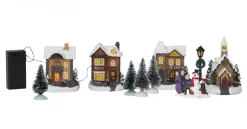 BIRMINGHAM Panorama Bygg-Själv-By Flerfärgad