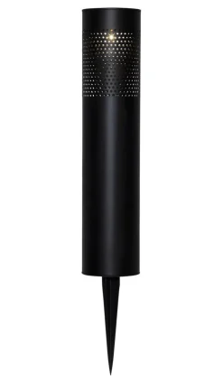 BLACE Solcells-pollare 39cm Svart IP44