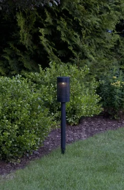 BLACE Solcells-pollare 46cm Svart IP44