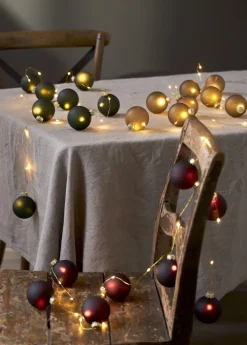 BLISS Ljusslinga Batteri 1,6m 22LED Varmvit/Grön