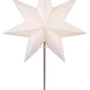 BOBO Stjärna på fot 51cm Vit
