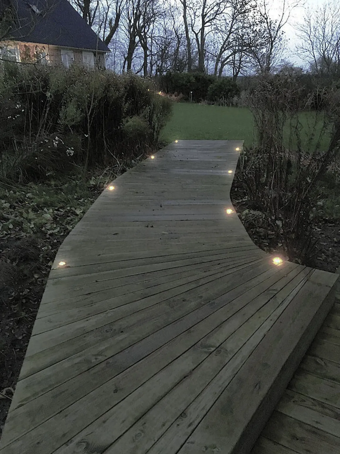 BOLTHI Decklight 4-Pack 3,5cm Stål 12V IP67