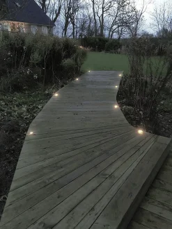 BOLTHI Decklight Paket 4,5cm Stål 12V IP67