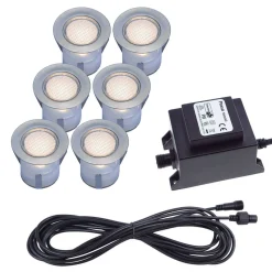 BOLTHI Decklight Paket 3cm Stål 12V IP67