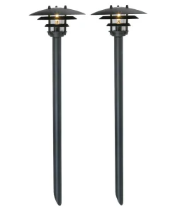 BOLTHI Pollare 2-Pack 45cm Svart 12V IP44