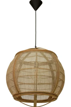 BORNEO Taklampa Ø60cm Natur