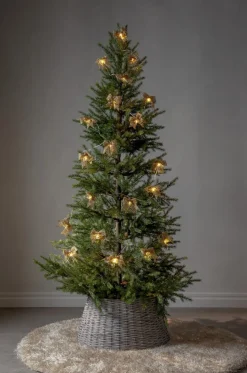 BOWIE Ljusslinga Batteri 2,25m 10LED Varmvit/Guld