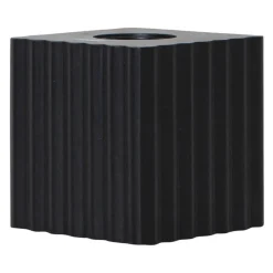 BOX Lampfot E27 10cm Svart