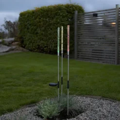 BUBBLY Solcellsdekoration 1,6m Flerfärgad/Klar