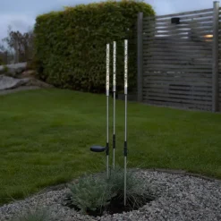 BUBBLY Solcellsdekoration 1,6m Varmvit/Klar