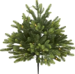 BUSK Dekorationsgran Batteri 40LED 75cm Grön IP44