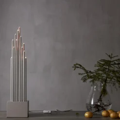 BUZZ Ljusstake 12L 65,5cm Beige