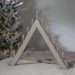 BUZZ Ljusstake 11L 50cm Elefantgrå