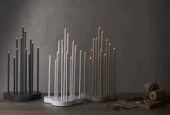 BUZZ Ljusstake 12L 43cm ElephantBeige