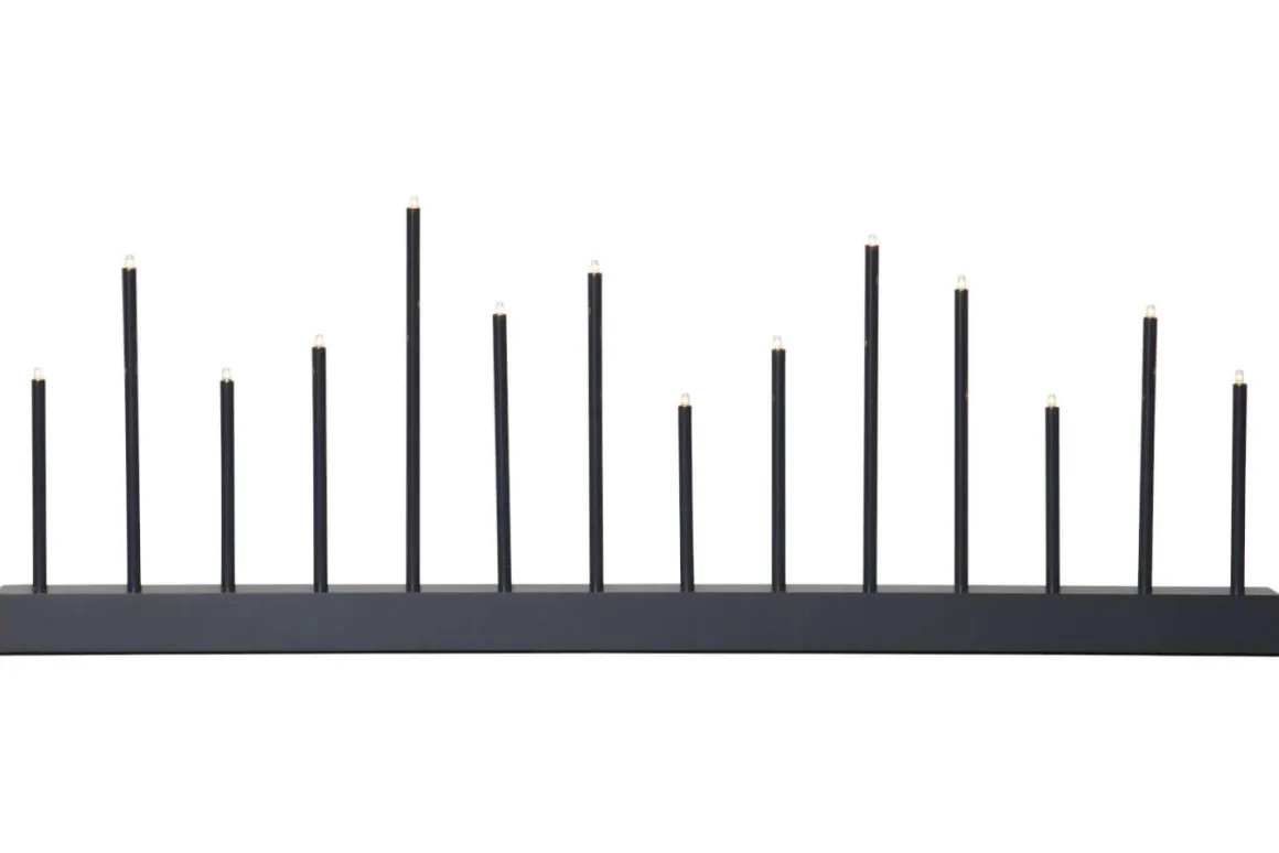 BUZZ Ljusstake 14L 77cm Grå