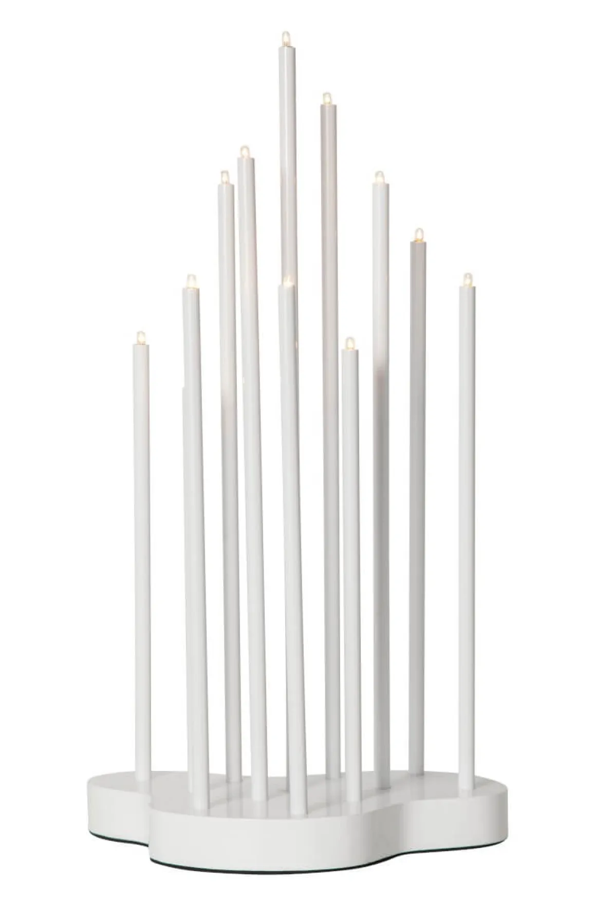 BUZZ Ljusstake 12L 43cm Vit