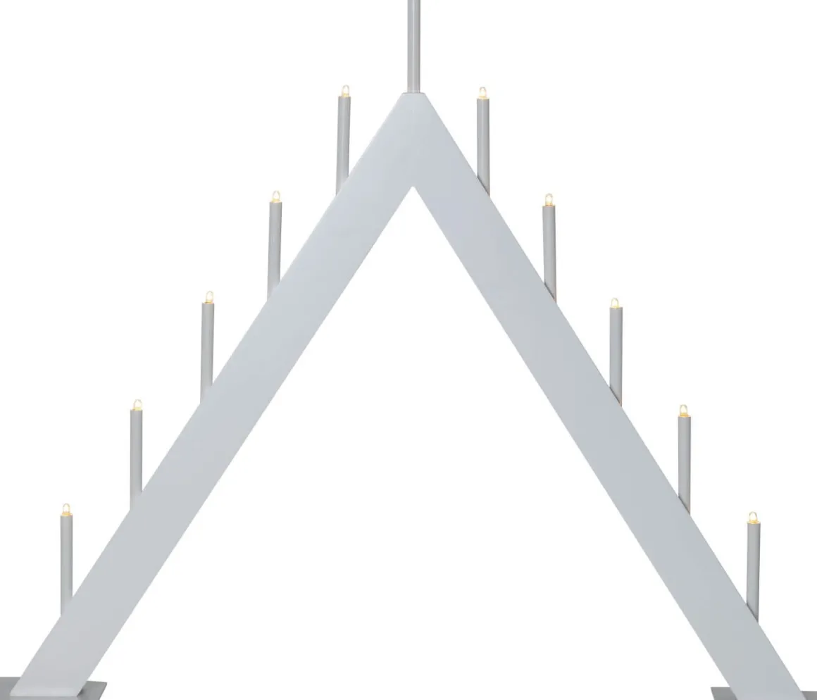 BUZZ Ljusstake 11L 50cm Vit