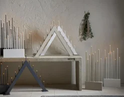 BUZZ Ljusstake 11L 50cm Vit