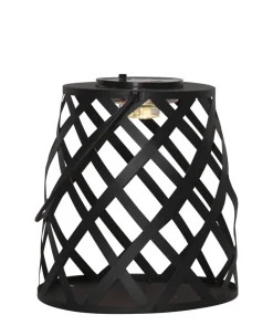 CALABRIA Solcellslykta 20cm Svart