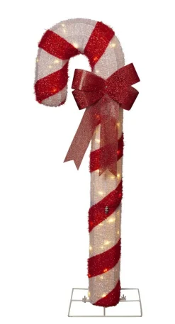 CANDYCANE Utomhusdekoration 1,2m 50LED Vit