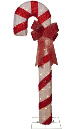 CANDYCANE Utomhusdekoration 1,5m 76LED Vit