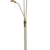 CANNES Golvlampa LED 180cm Antik
