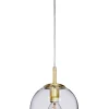 CAPELLA Fönsterlampa 18,5cm Borstad Mässing/Glas