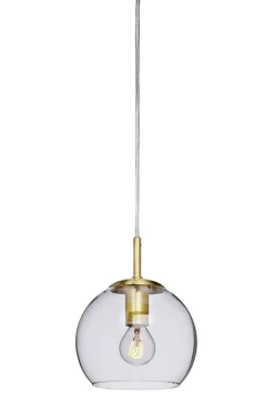 CAPELLA Fönsterlampa 18,5cm Borstad Mässing/Glas