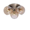 CAPELLA Plafond 3a 37cm Antikmässing/Amber